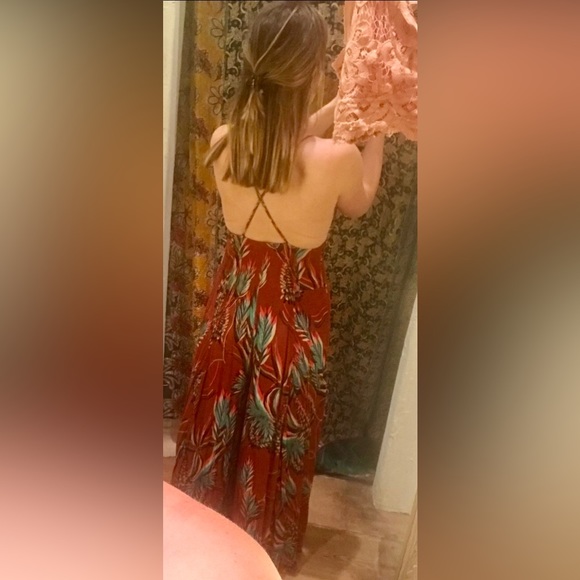 Free People | Wide-Leg Jumpsuit. Size 4 - Picture 4 of 7